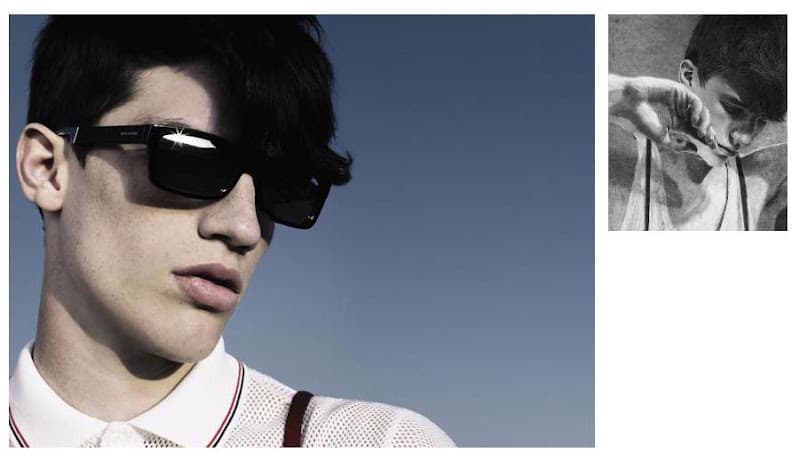 广告 2007 夏季广告大片宣传图，极简主义视觉设计