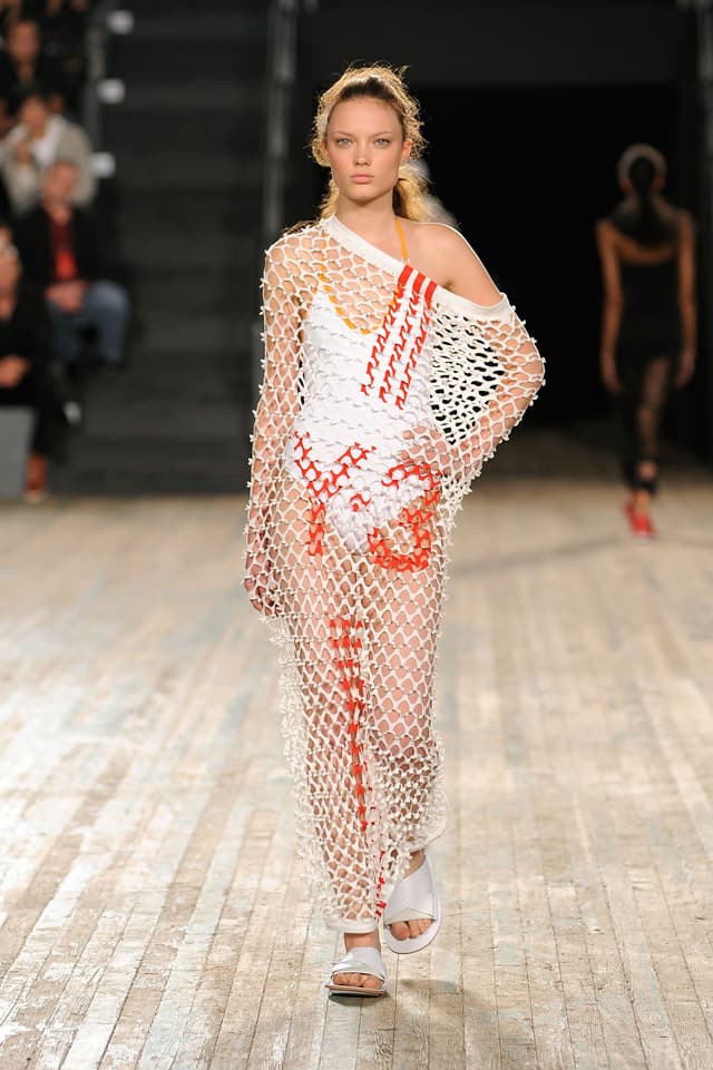 Adidas Y-3 Spring 2010 鱼网风格