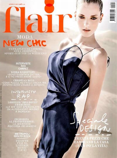 Flair April 2011 Cover 时尚杂志封面，摄影师作品展示
