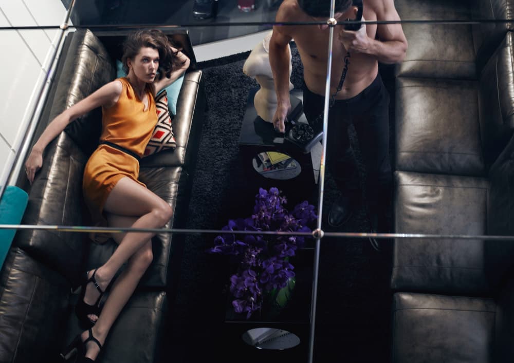 SISLEY 2013 夏季广告大片宣传图，极简主义视觉设计