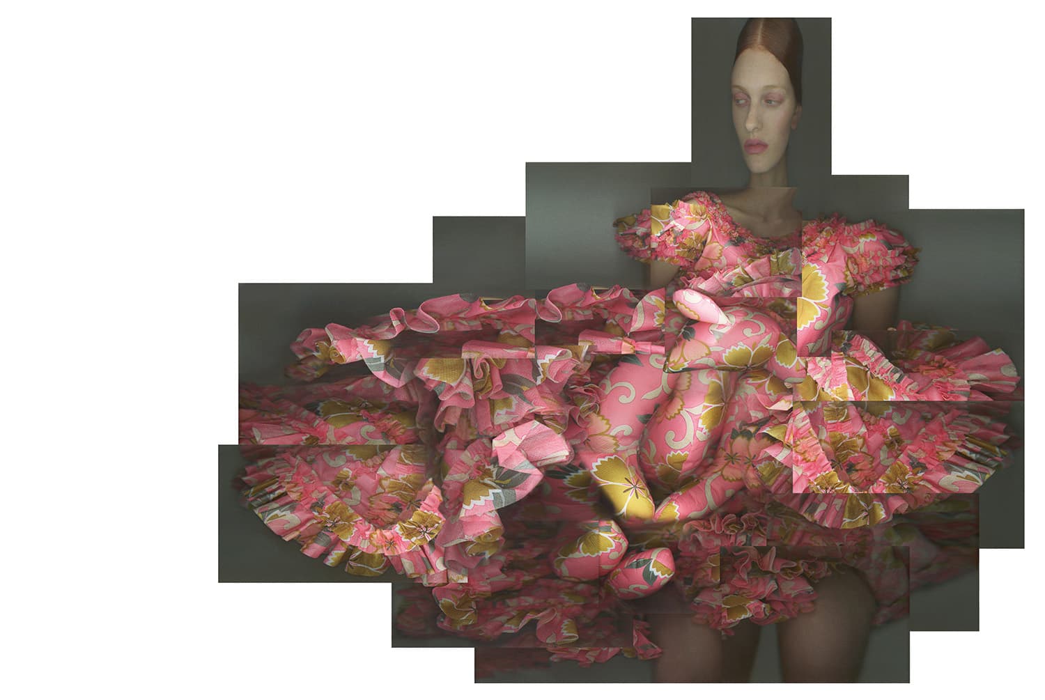 Purple Fashion Spring/Summer 2014：Theatrical Tops 数码拼贴艺术 | YF时尚解析