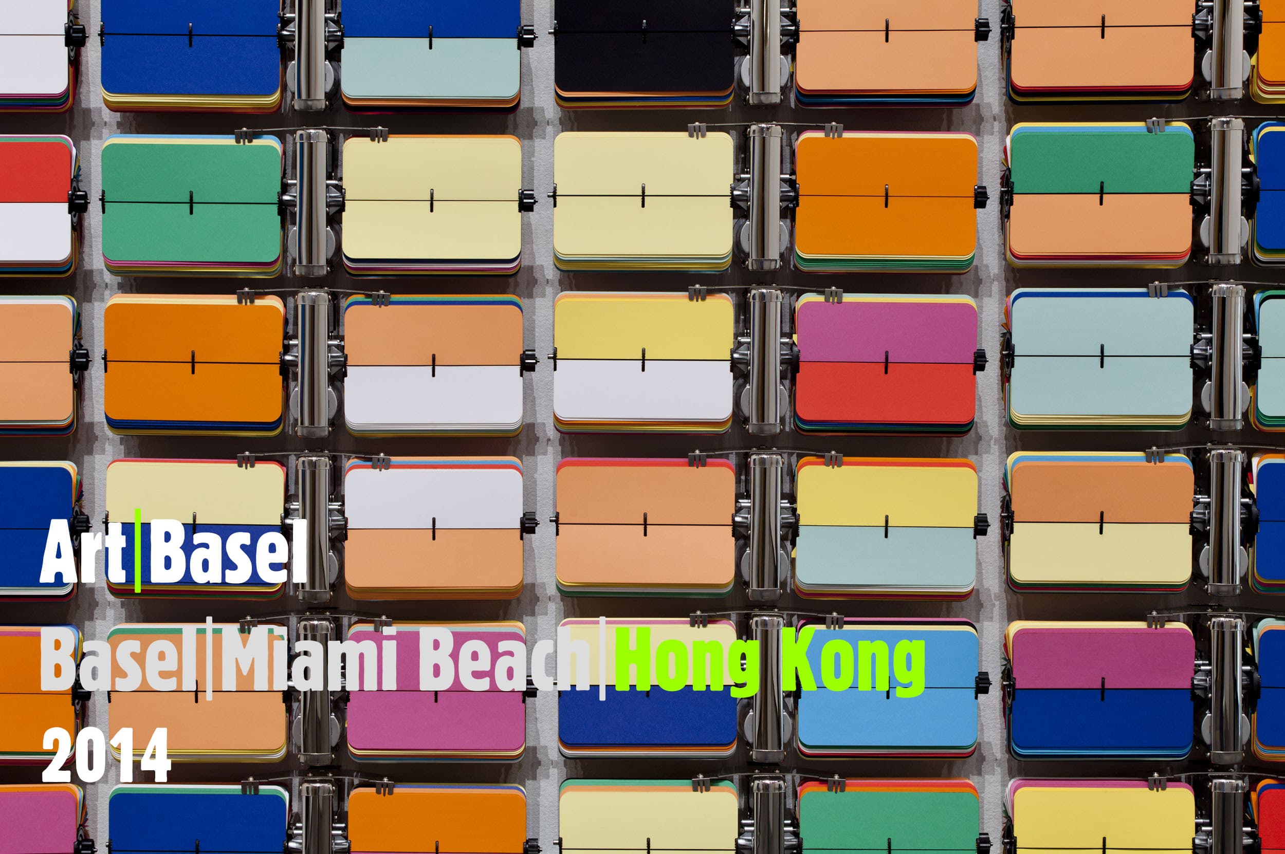 Art Basel Hong Kong 2014 香港巴塞尔艺术展 展览现场图，全球艺术展