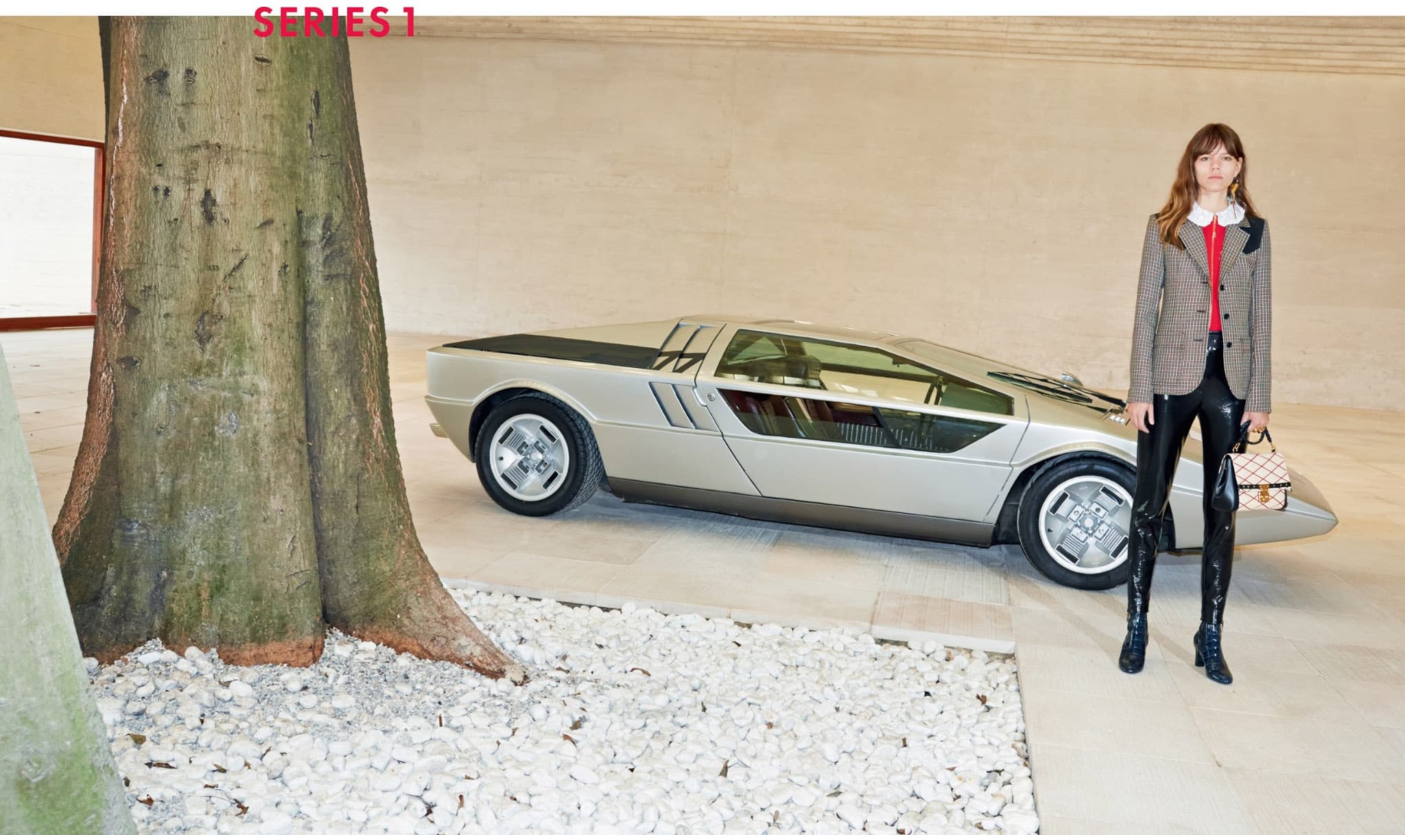 Annie Leibovitz 2014 夏季广告大片宣传图，极简主义视觉设计