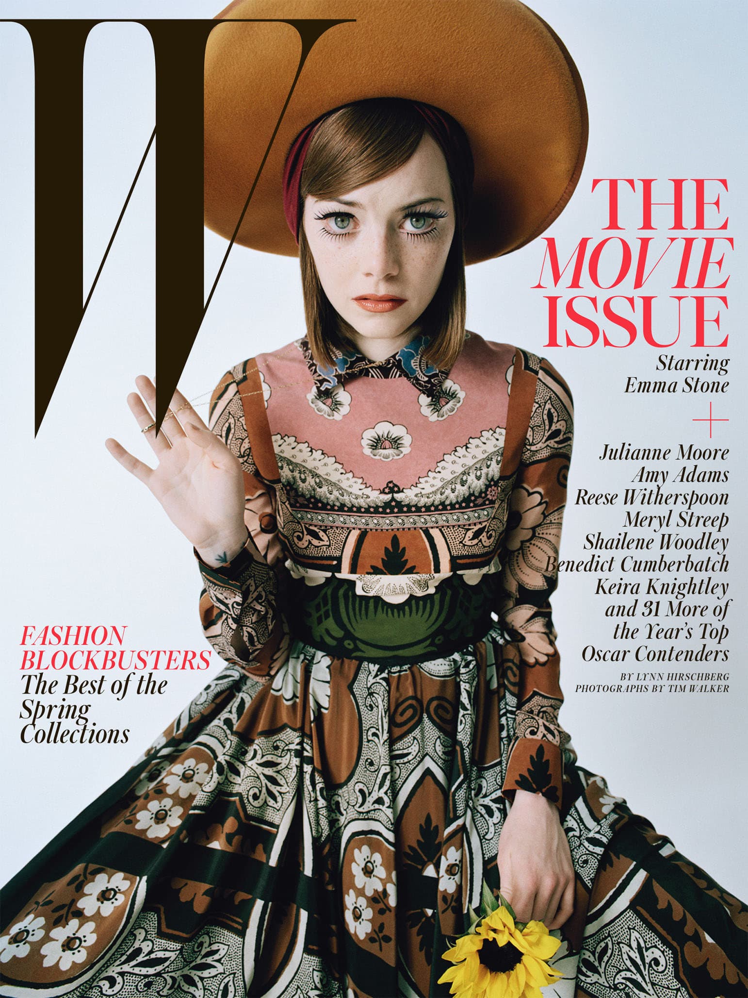 Cover: W Magazine February 2015 时尚杂志封面，摄影师作品展示