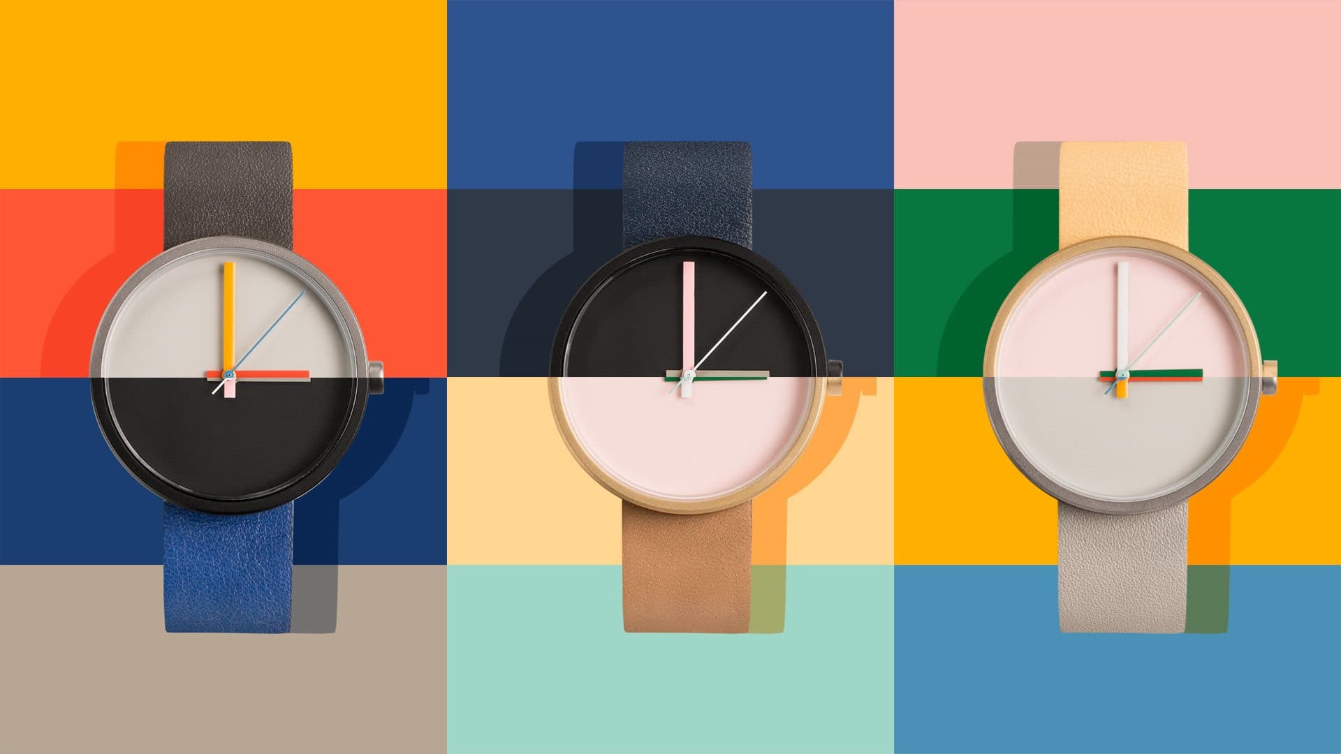 AARK 推出撞色不平衡之美的 Multi 系列手表