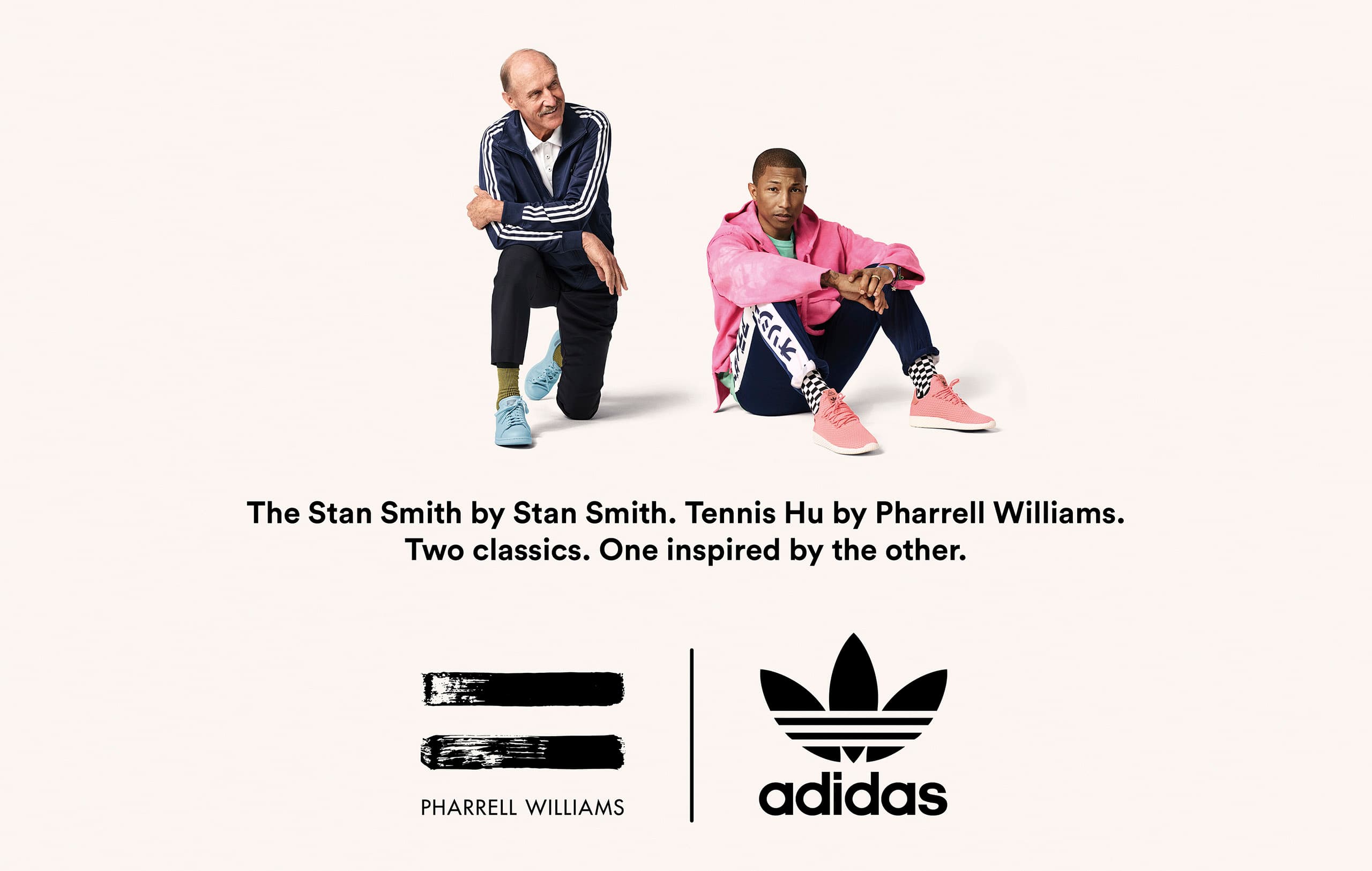 Pharrell Williams + Stan Smith 一起为Adidas Originals代言 | YF时尚解析