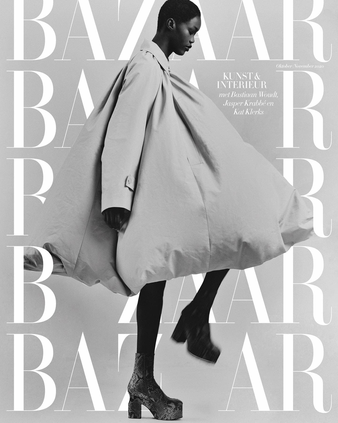 Harpers  2020-11 Netherlands 时尚杂志封面，摄影师作品展示