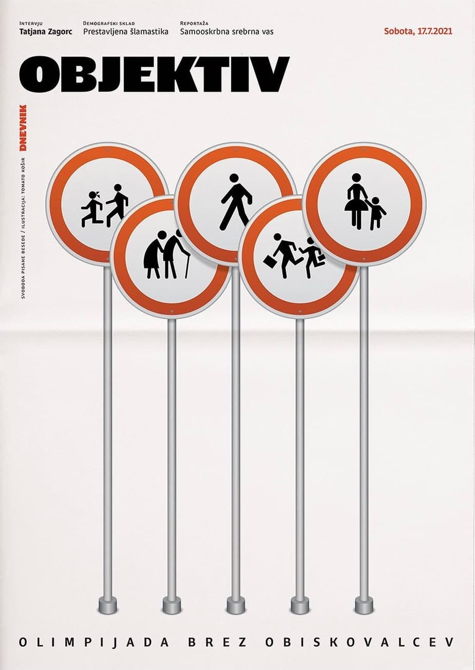 Objektiv (Slovenia) 时尚杂志封面，摄影师作品展示