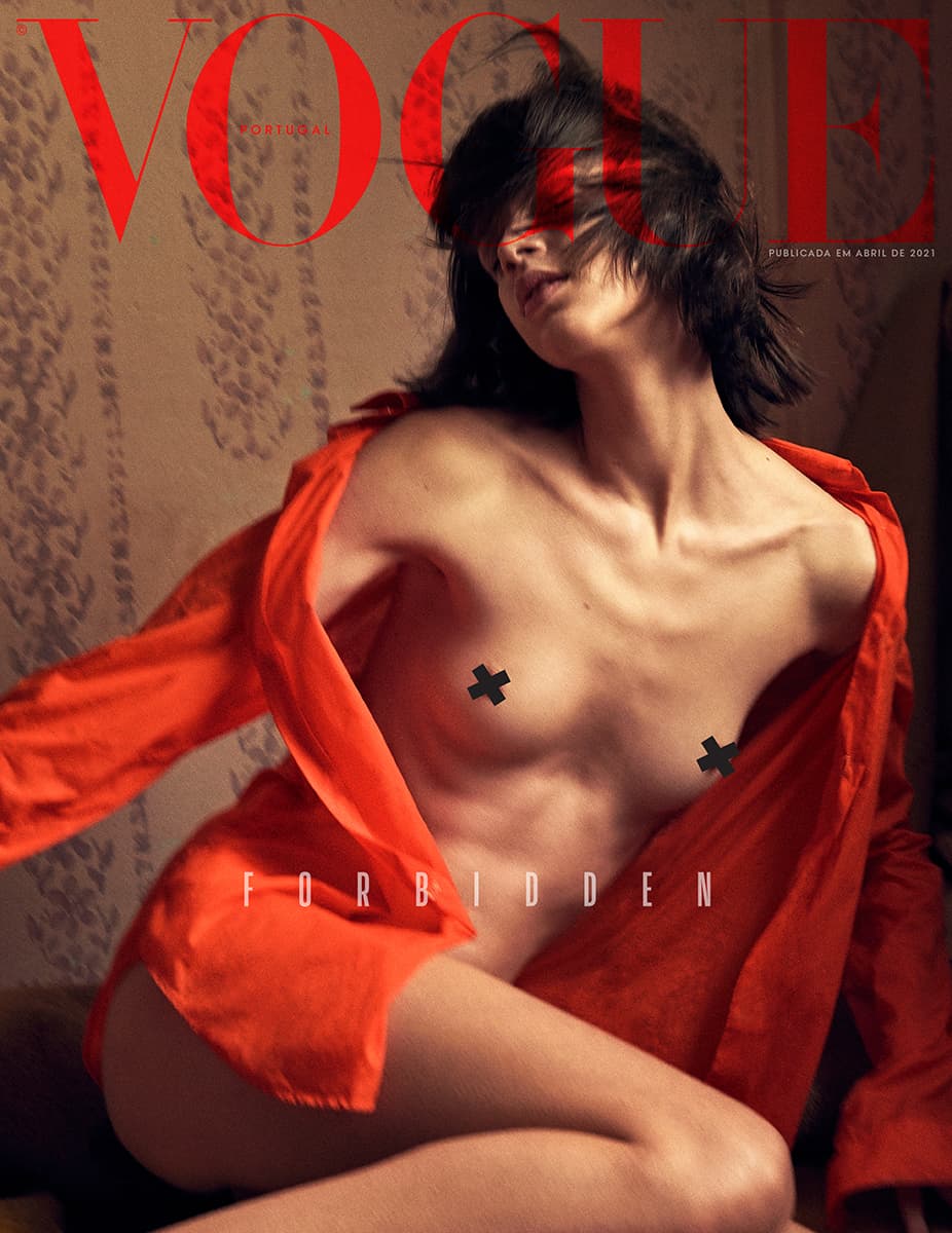 Vogue (Portugal) 时尚杂志封面，摄影师作品展示