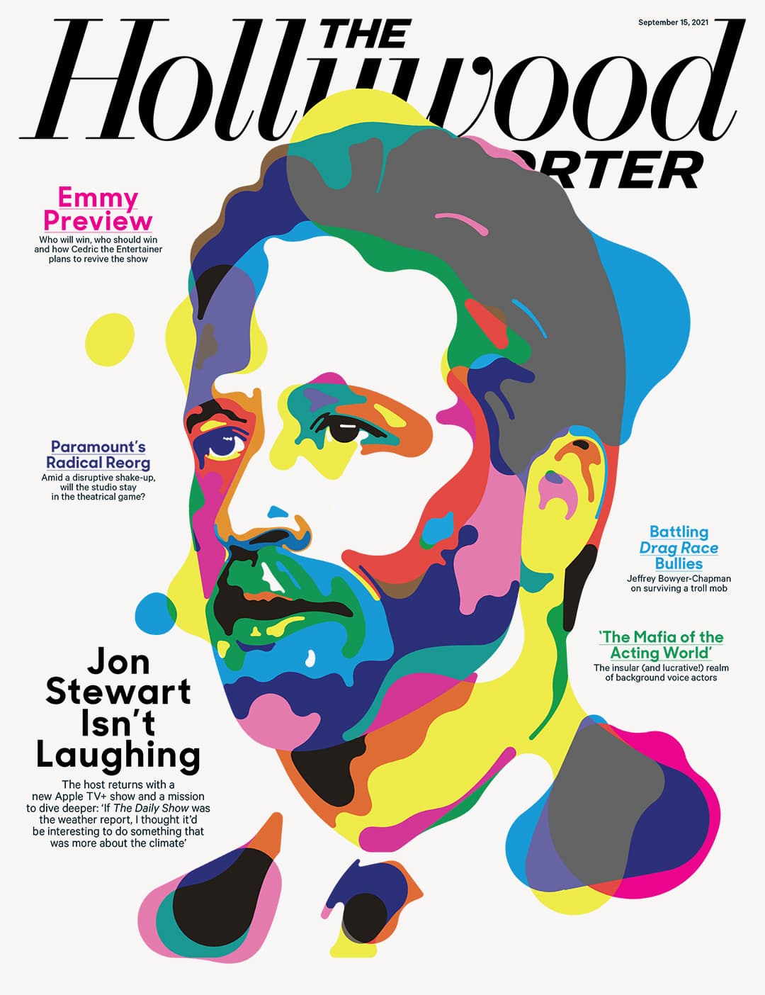 Hollywood Reporter (US) 时尚杂志封面，摄影师作品展示