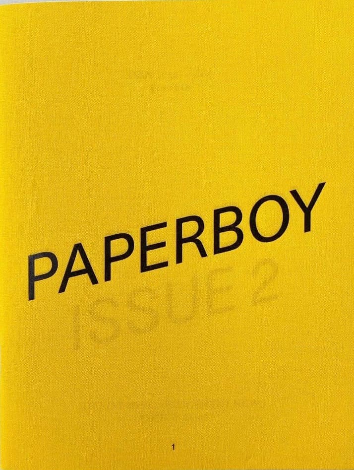 Paper Boy (uk) 时尚杂志封面，摄影师作品展示