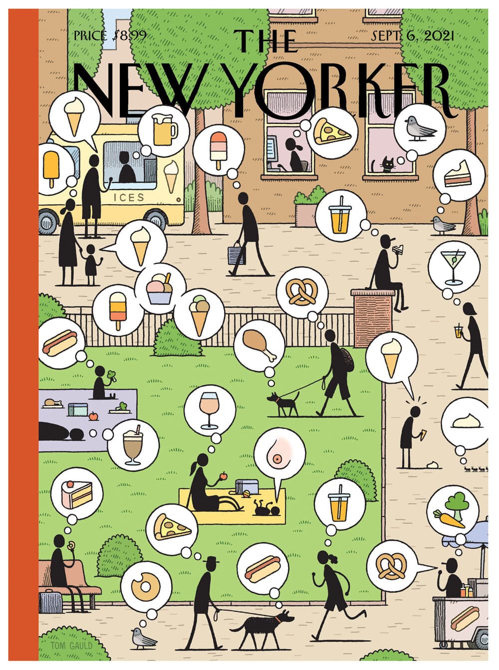 The New Yorker (US) 时尚杂志封面，摄影师作品展示