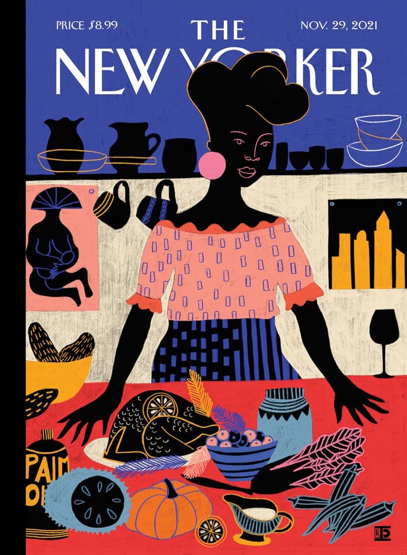 The New Yorker (us) – Tastes of Home 时尚杂志封面，摄影师作品展示