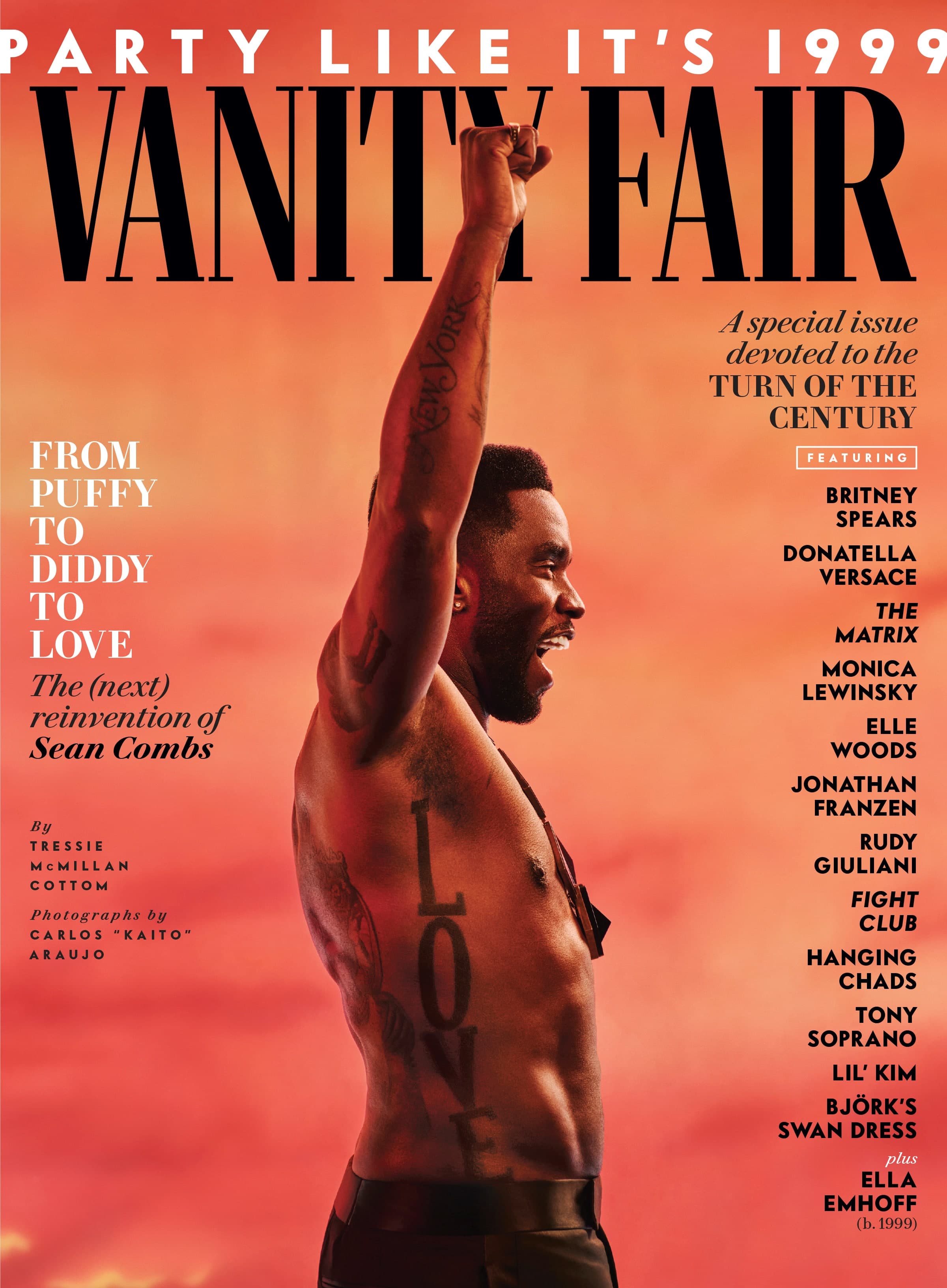 Vanity Fair (US) “Party like it’s 1999″ 时尚杂志封面，摄影师作品展示