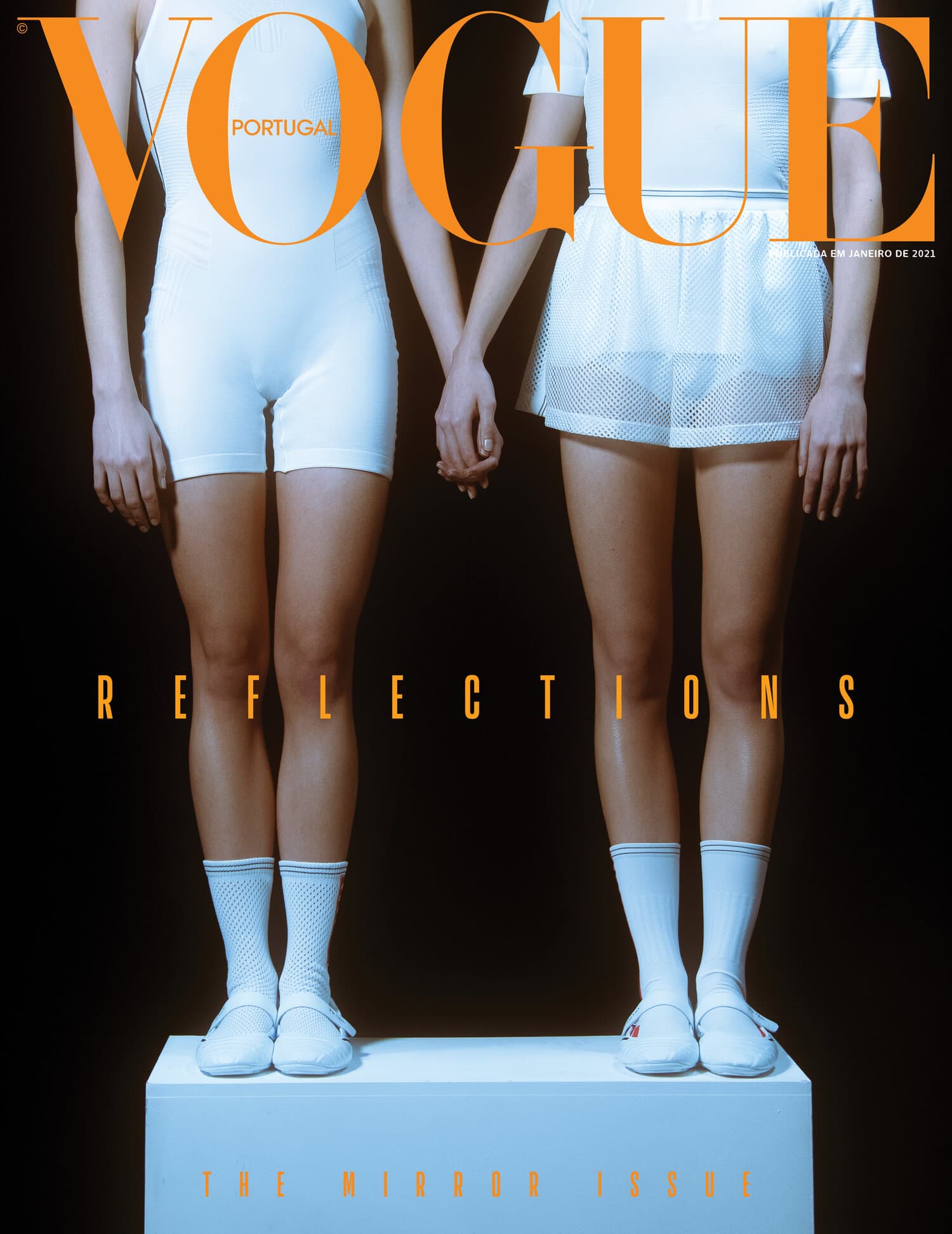 Vogue (Portugal) “Reflections” 时尚杂志封面，摄影师作品展示