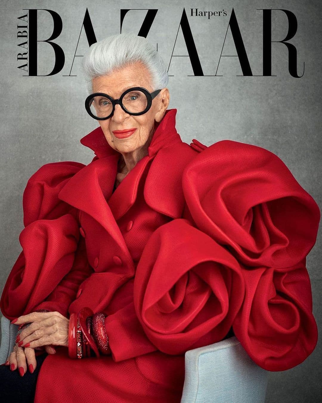 Harpers Bazaar (Arabia) 时尚杂志封面，摄影师作品展示