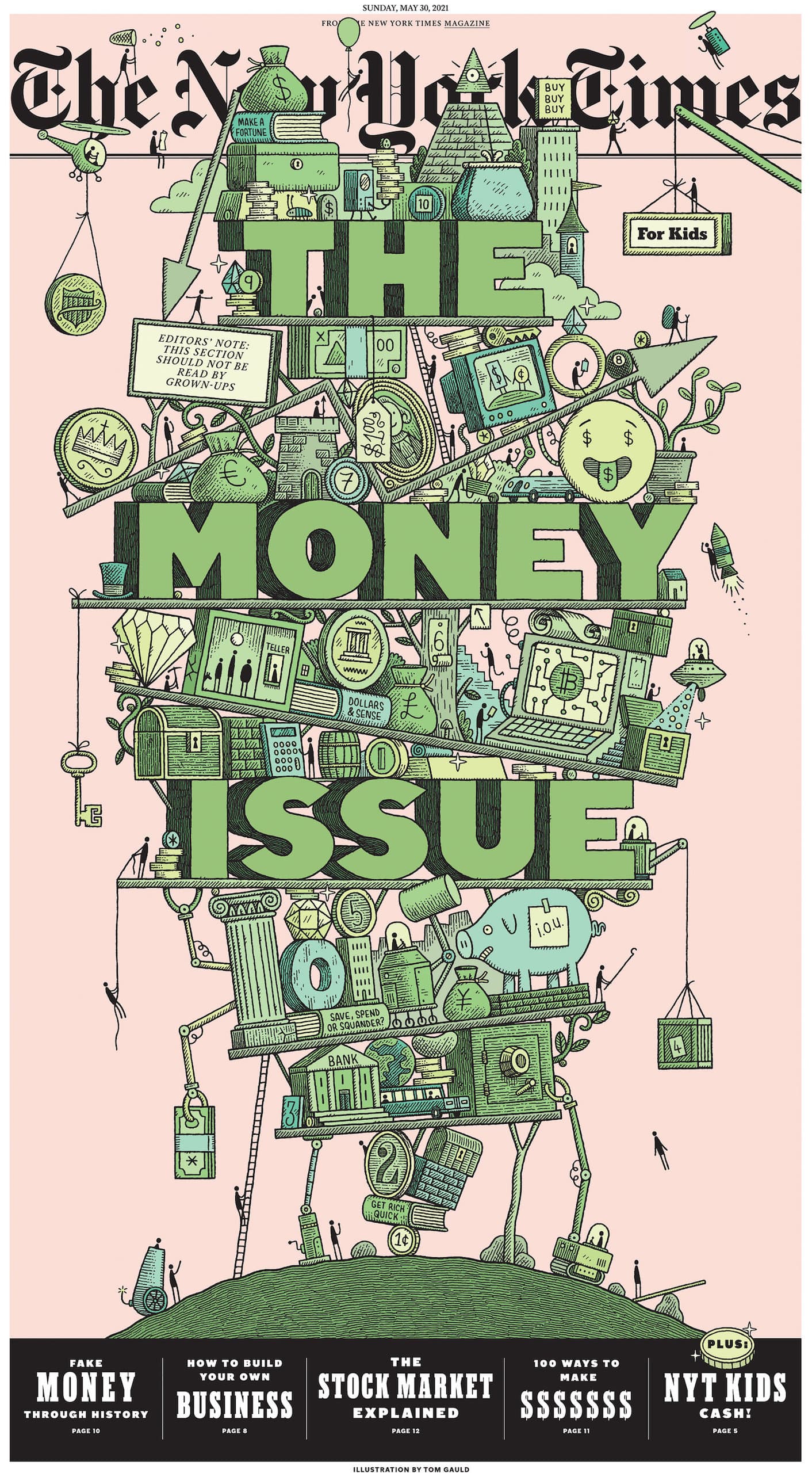 The New York Times – The Money 时尚杂志封面，摄影师作品展示