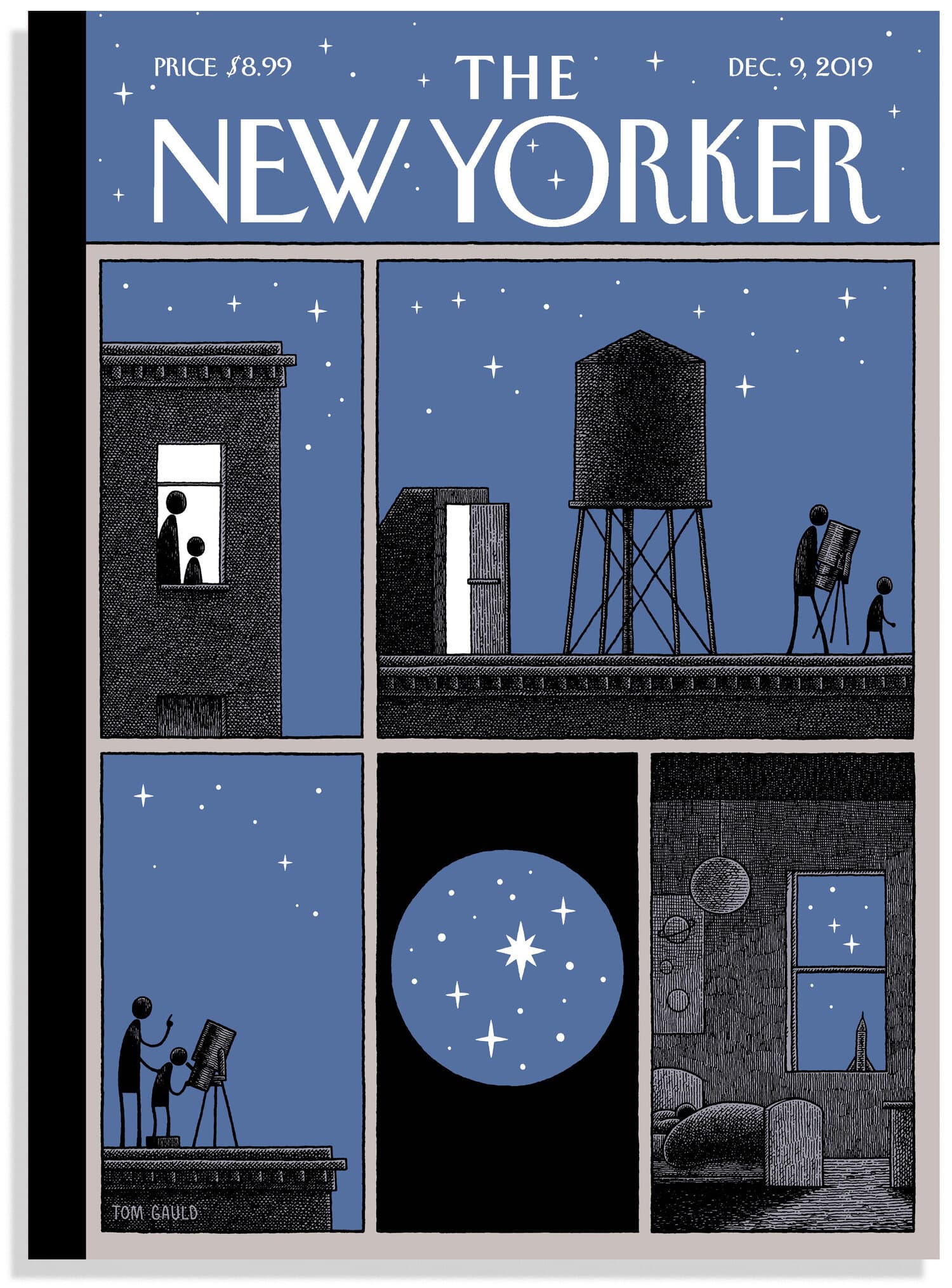 The New Yorker – Night Sky 时尚杂志封面，摄影师作品展示