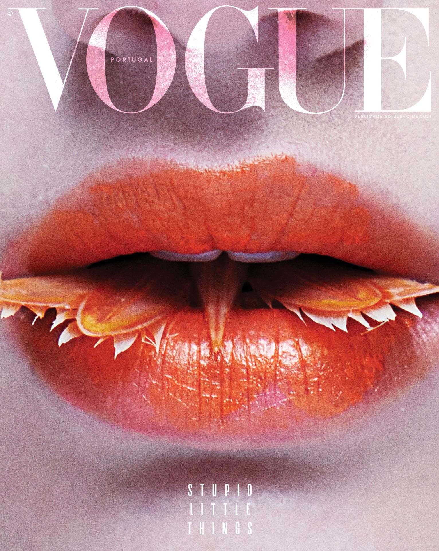 Vogue (Portugal) 时尚杂志封面，摄影师作品展示