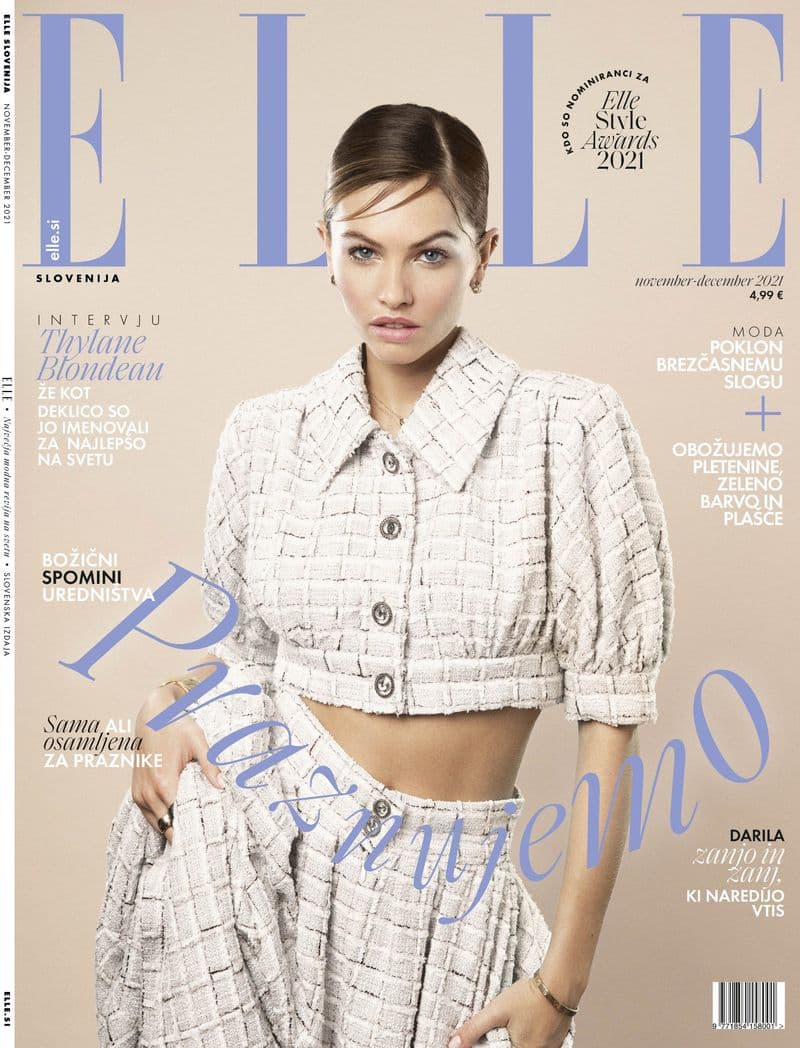 Elle Slovenia 时尚杂志封面，摄影师作品展示