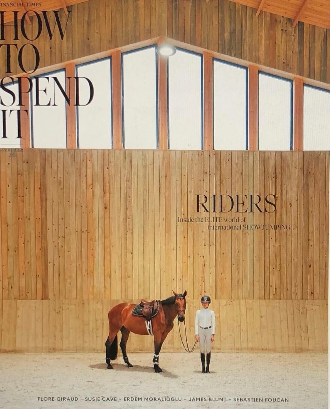 How To Spend It (uk) 时尚杂志封面，摄影师作品展示