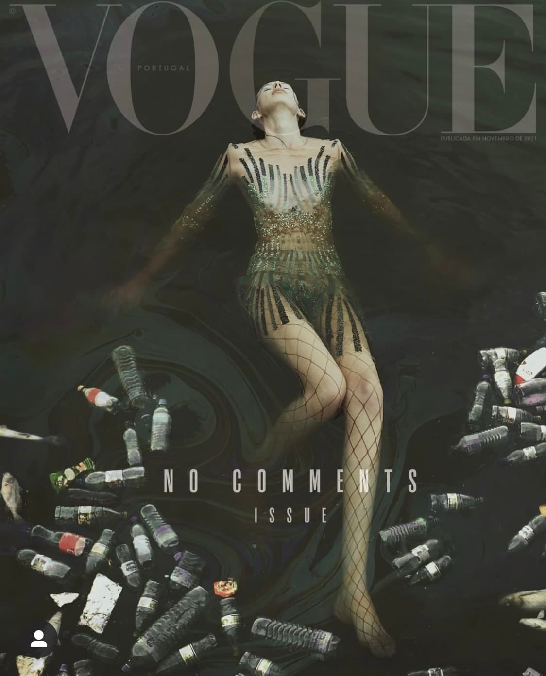Vogue (Portugal) 时尚杂志封面，摄影师作品展示