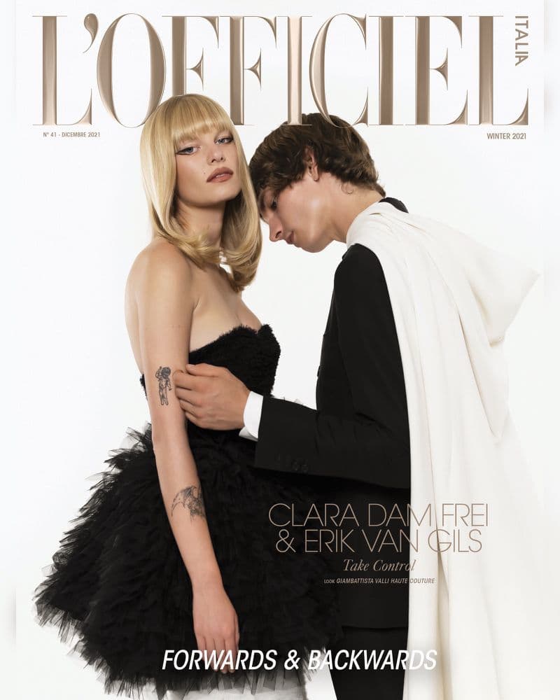 L’Officiel Italia Winter 2021 时尚杂志封面，摄影师作品展示
