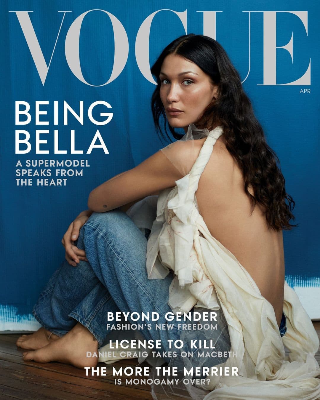 Bella Hadid for Vogue US – April 2022 时尚杂志封面，摄影师作品展示