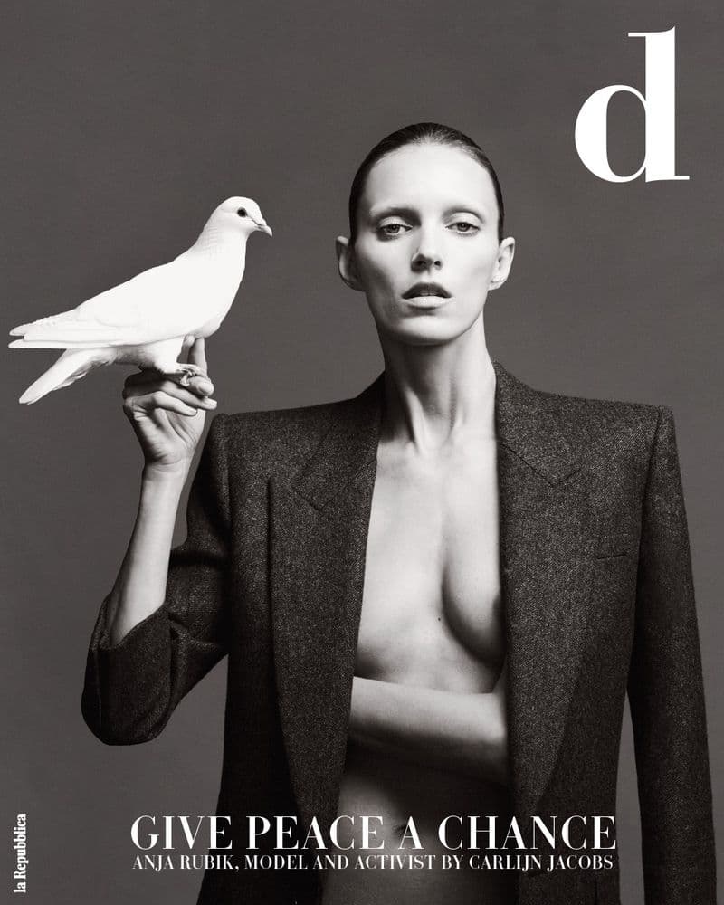 D Repubblica Magazine March 2022 时尚杂志封面，摄影师作品展示