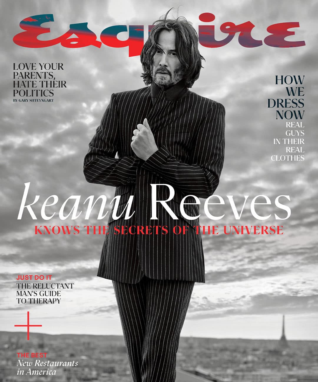 Keanu Reeves for Esquire – Winter 2021 时尚杂志封面，摄影师作品展示