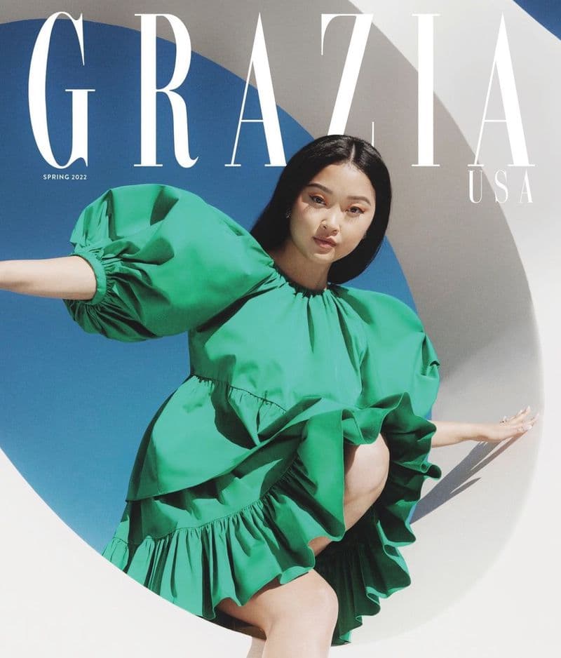 Lana Condor for Grazia USA March 2022 时尚杂志封面，摄影师作品展示