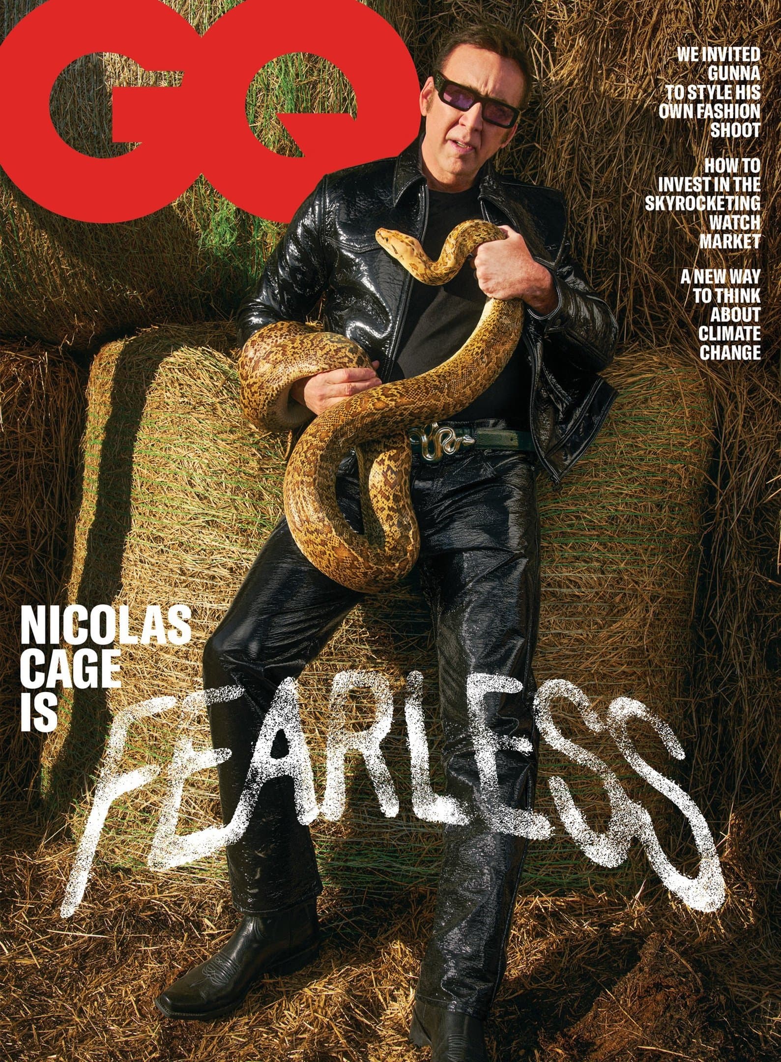 Nicolas Cage for GQ – April 2022 时尚杂志封面，摄影师作品展示