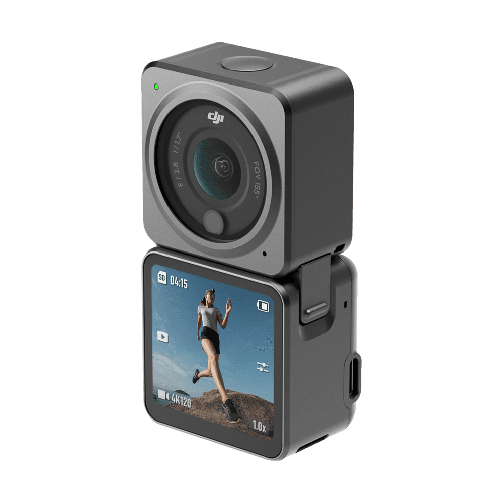 DJI Action 2 Dual-Screen，手持拍摄器设计款时尚单品