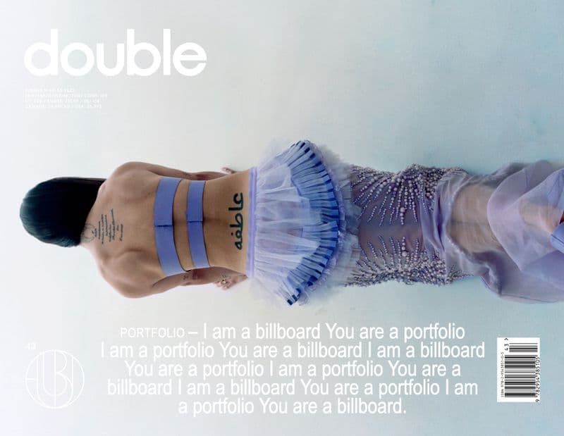 Double Magazine Issue 43 Spring 2022 时尚杂志封面，摄影师作品展示