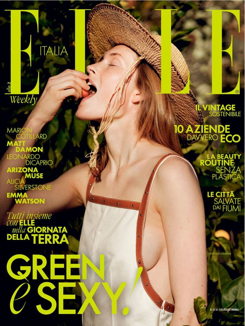 Elle Italia Weekly April 2022 时尚杂志封面，摄影师作品展示