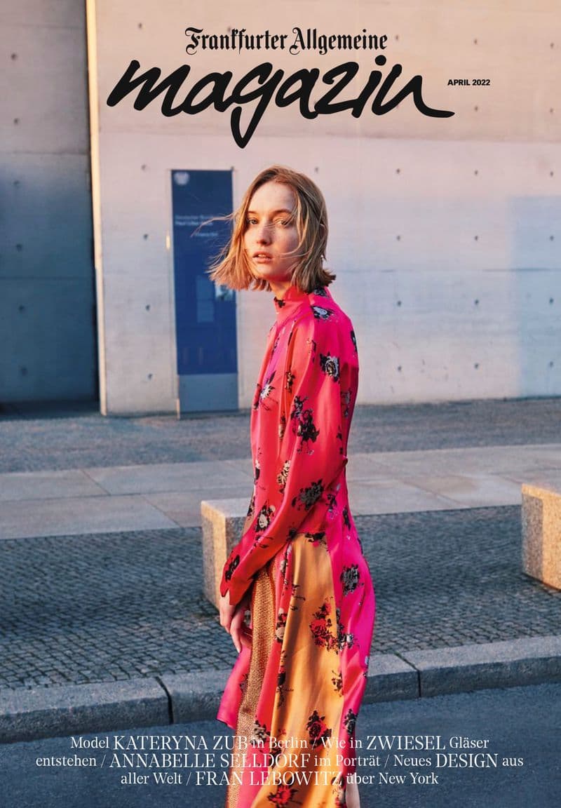 FAZ Magazin April 2022 时尚杂志封面，摄影师作品展示