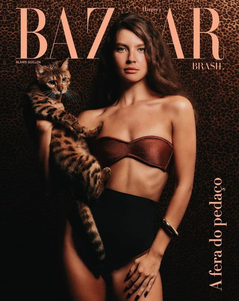 Harper’s Bazaar Brazil April 2022 时尚杂志封面，摄影师作品展示