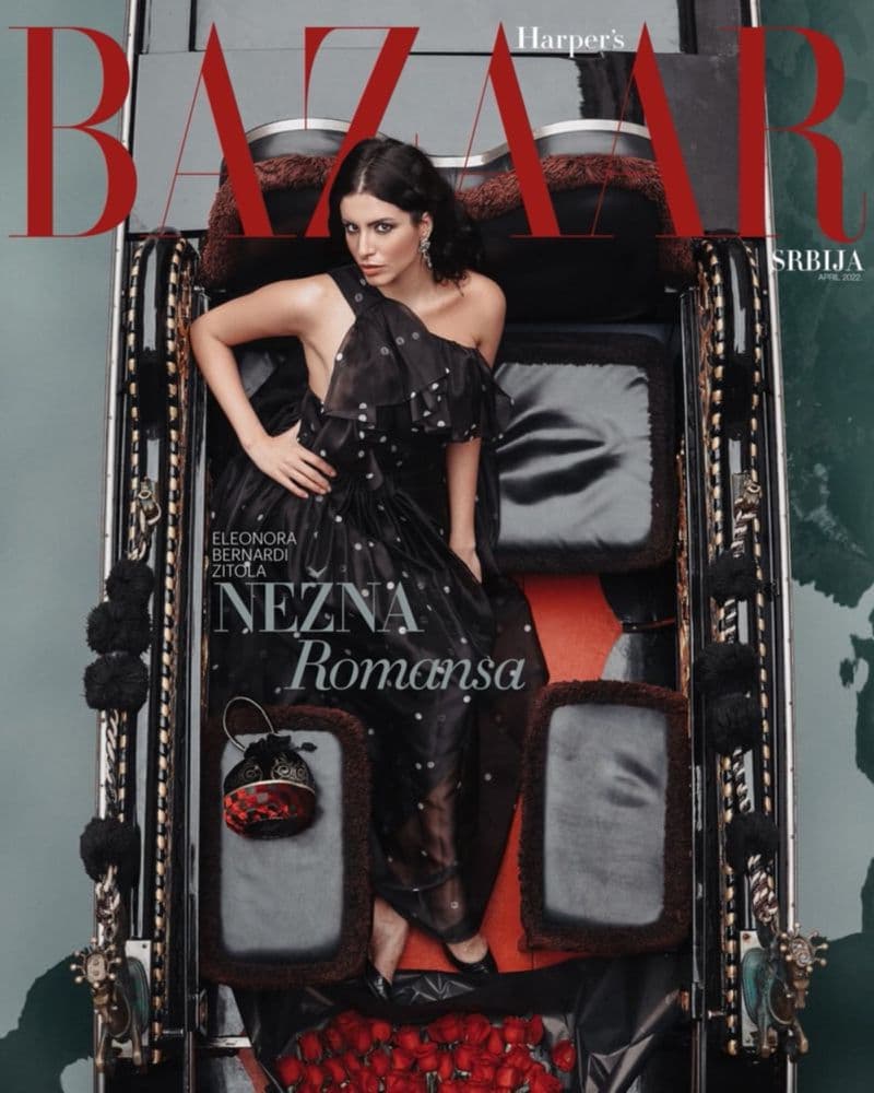 Harper’s Bazaar Serbia April 2022 时尚杂志封面，摄影师作品展示