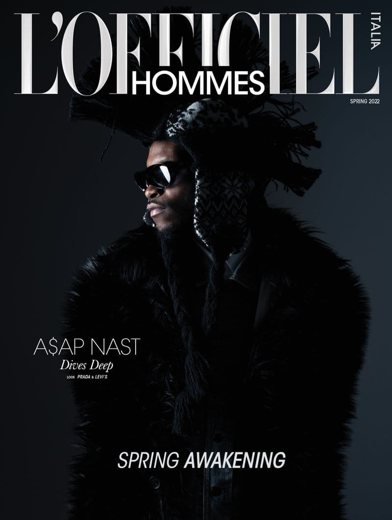 L’Officiel Hommes Italia Spring 2022 时尚杂志封面，摄影师作品展示