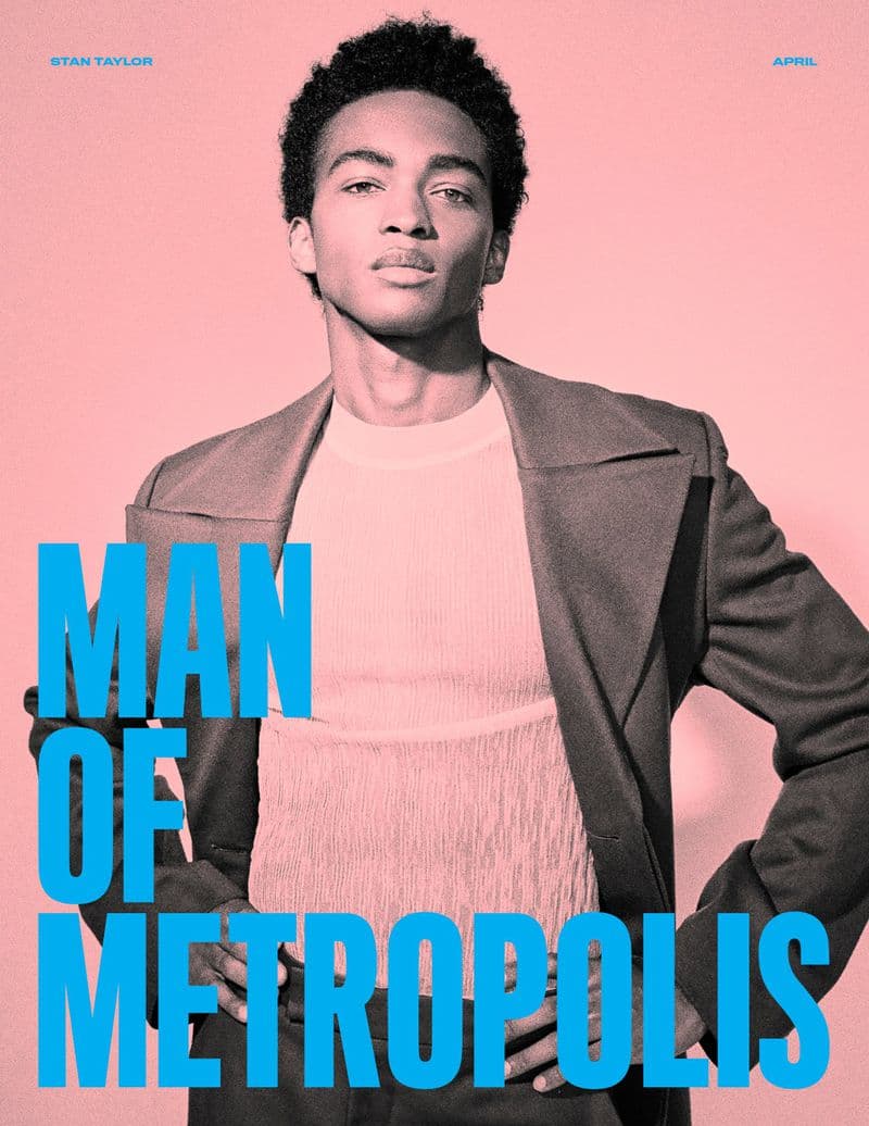 Man of Metropolis April 2022 时尚杂志封面，摄影师作品展示