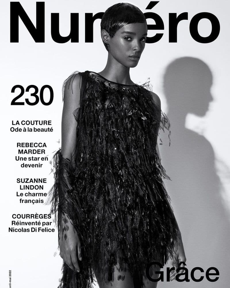Numéro France April/May 2022 时尚杂志封面，摄影师作品展示