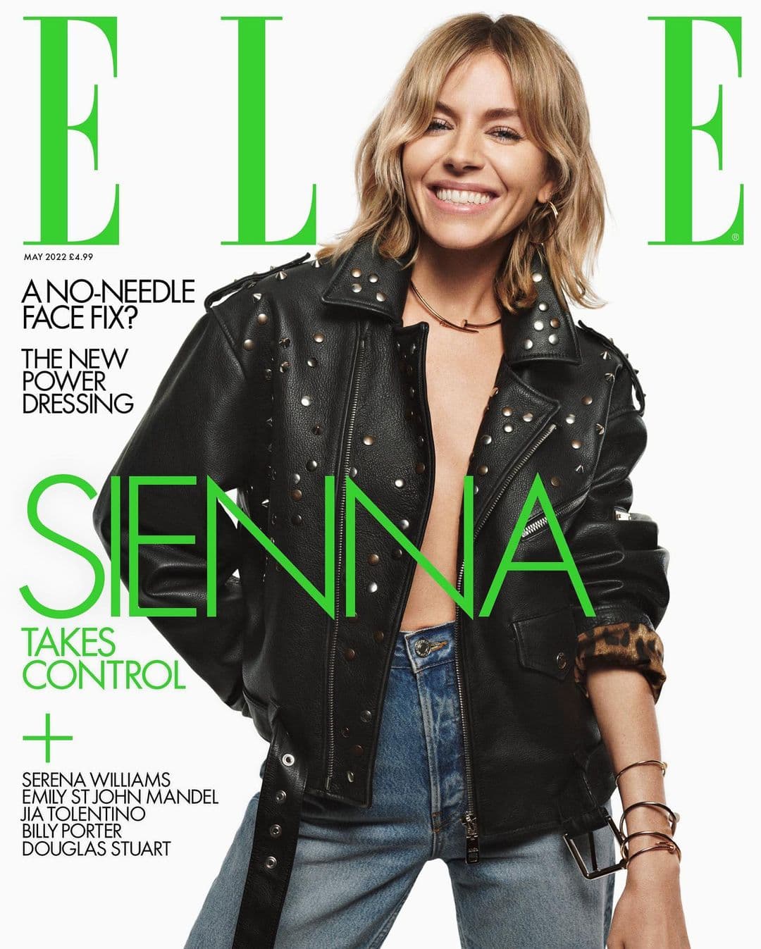 Sienna Miller for Elle UK – May 2022 时尚杂志封面，摄影师作品展示