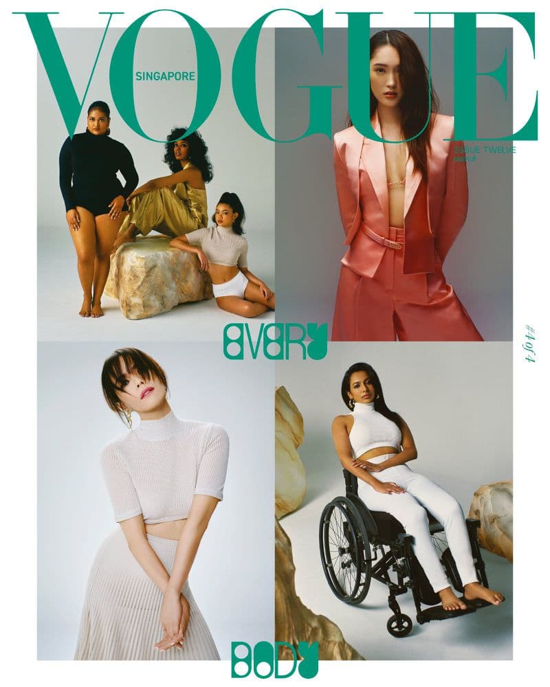 Vogue Singapore March 2022 时尚杂志封面，摄影师作品展示
