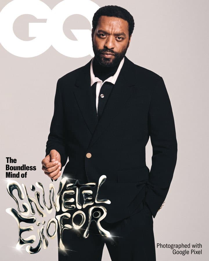 British GQ, Chiwetel Ejiofor 时尚杂志封面，摄影师作品展示