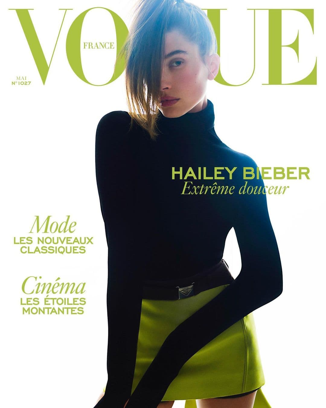 Hailey Bieber for Vogue France – May 2022 时尚杂志封面，摄影师作品展示