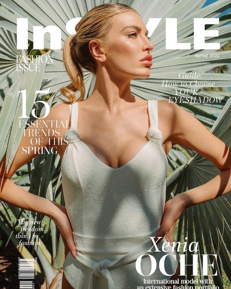 InStyle Moldova Spring 2022 时尚杂志封面，摄影师作品展示