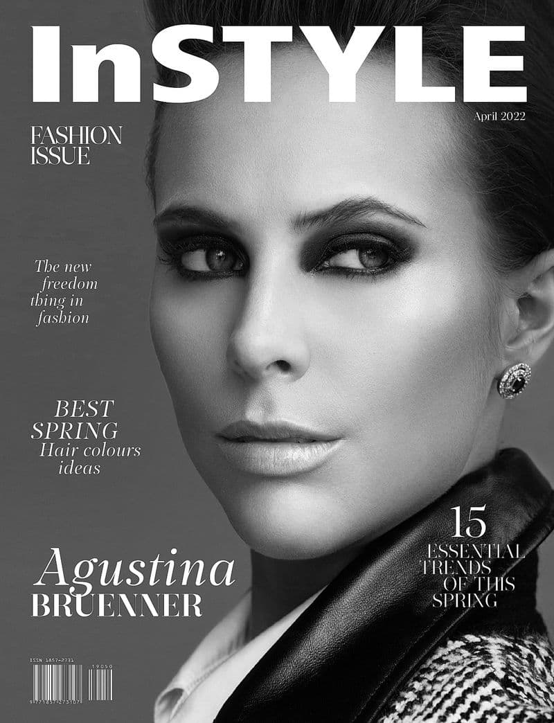 Instyle Moldova April 2022 时尚杂志封面，摄影师作品展示