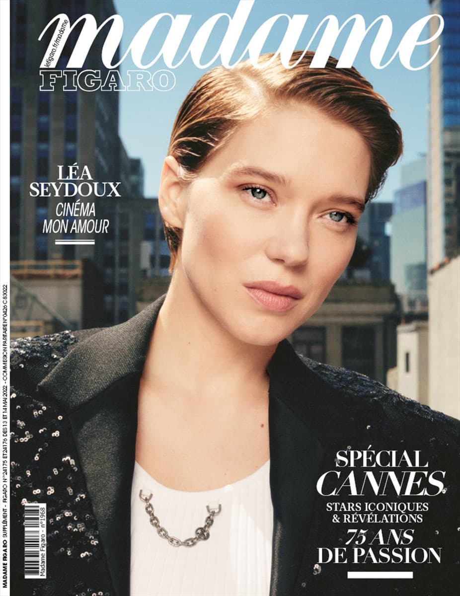 Léa Seydoux for Madame Figaro – May 2022 时尚杂志封面，摄影师作品展示