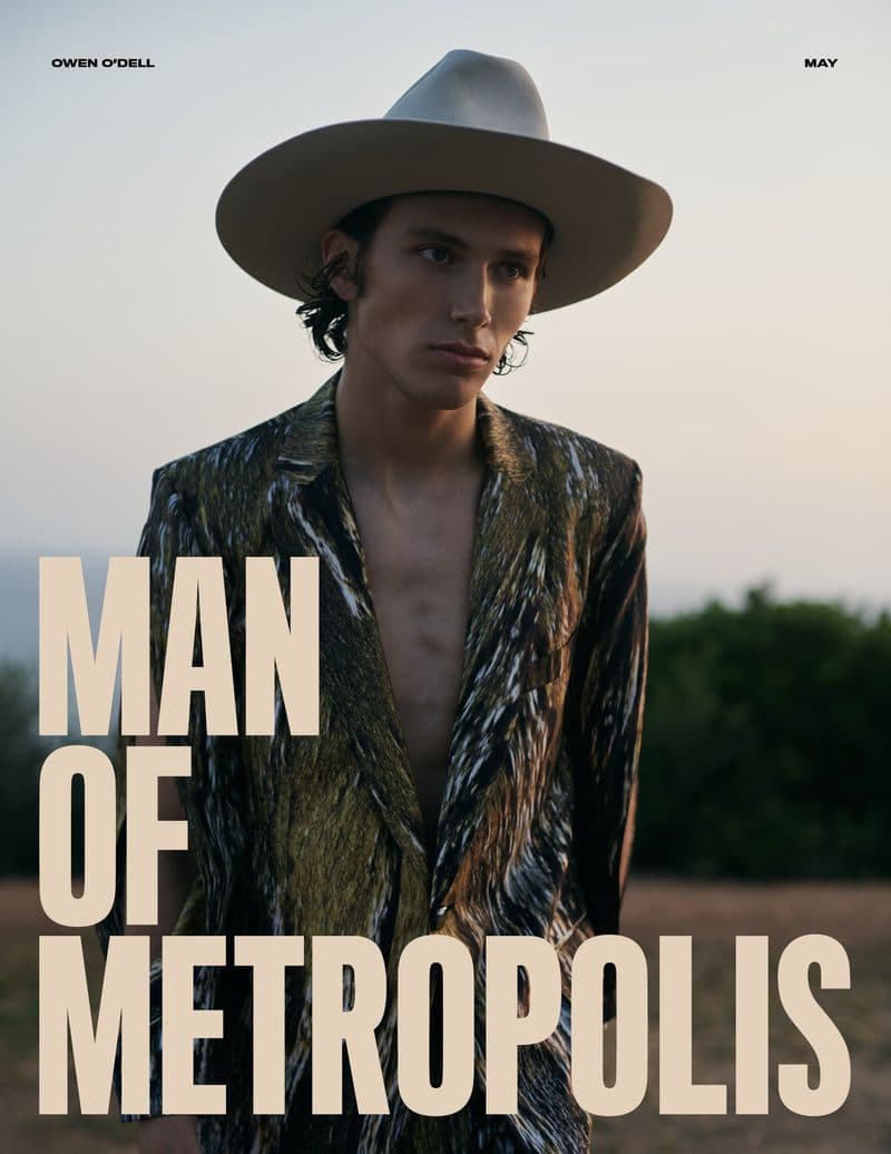 Man of Metropolis May 2022 时尚杂志封面，摄影师作品展示