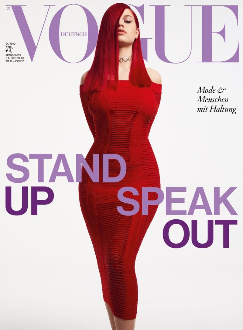 Vogue Germany April 2022 时尚杂志封面，摄影师作品展示